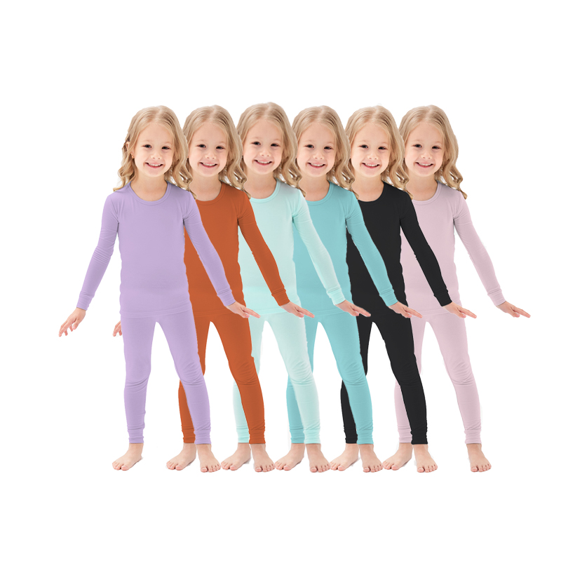 Personnalisé bambou fibre enfants’ Ensemble de pyjamas